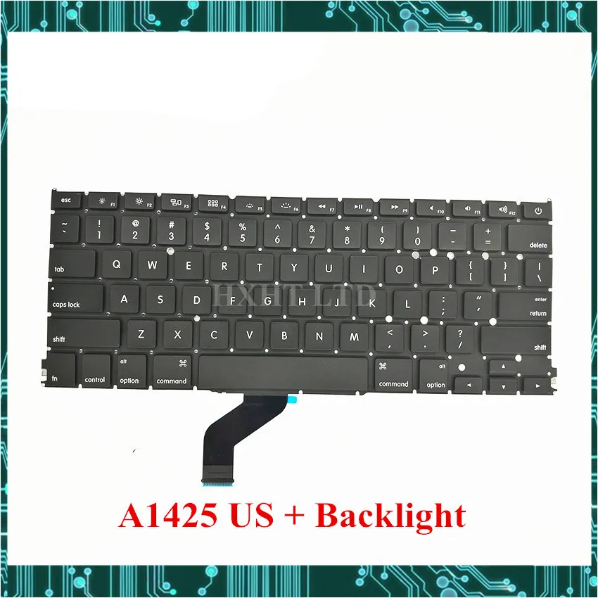 Клавиатура A1425 с подсветкой для Apple Macbook Pro Retina 13 дюймов | Компьютеры и офис