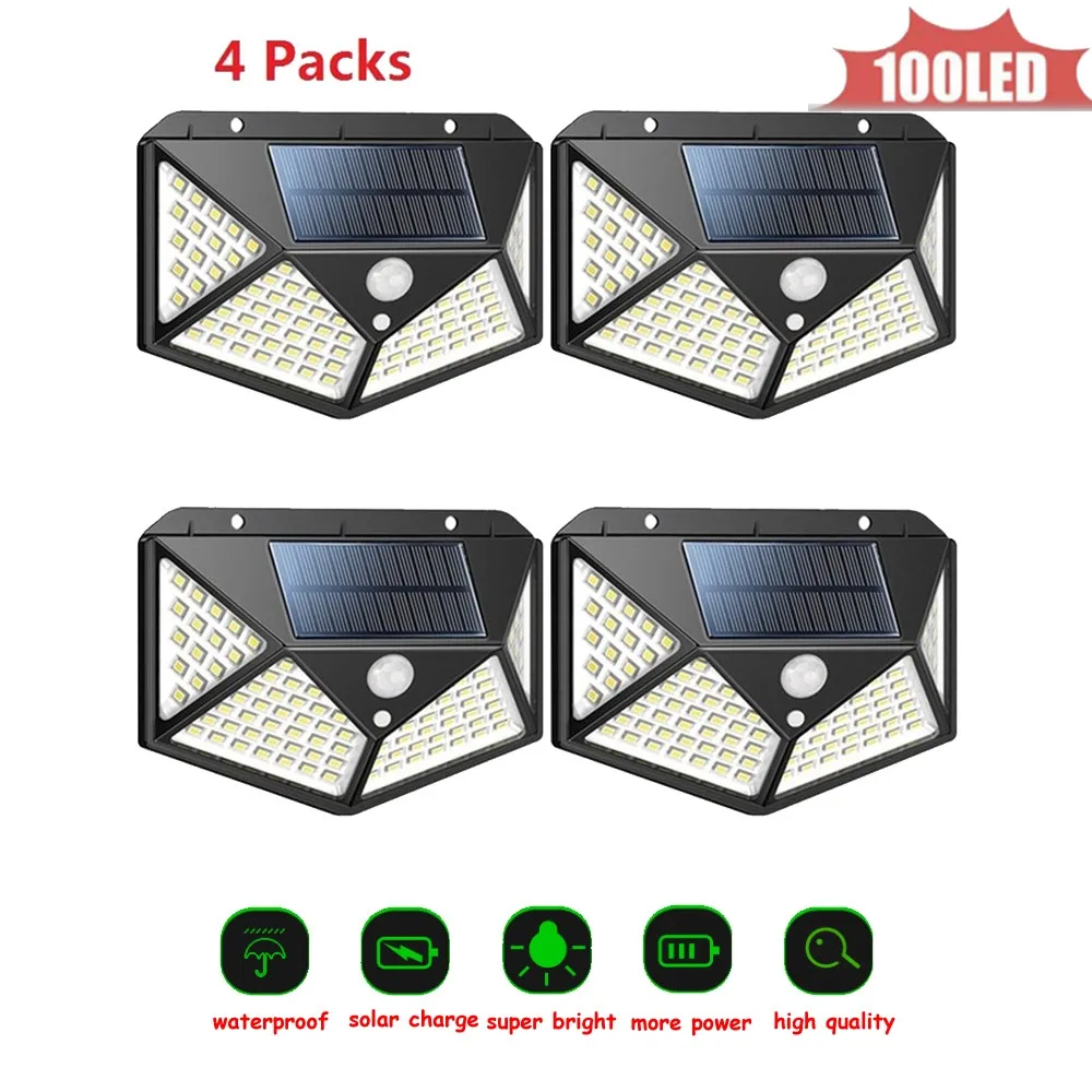 

1-4PCS Solar Panel Powered LED Radar Sensor Light Lamp Wall Lights Outdoor Garden Patio Porch Aisle Decoration Landscape Lightin