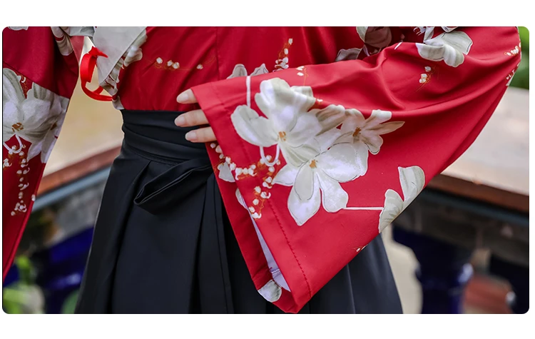 Printing Dance Costumes Women Reform Hanfu Chinese Folk Stage Wear Singers Outfits Oriental Performance Clothing 2 Pcs DC2701