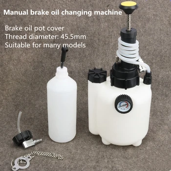 

Car Manual Brake Engine Oil Replacement Machine Fluid Filler Pump Tool Change Extractor Gereedschap Autogarage Brake System