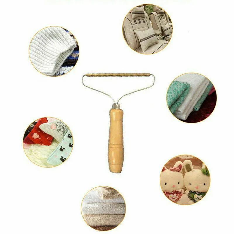 ZOLLOR скребок с деревянной ручкой свитер к шарику зимняя одежда щетка для чистки дома руководство плюшевая одежда машина для удаления волос