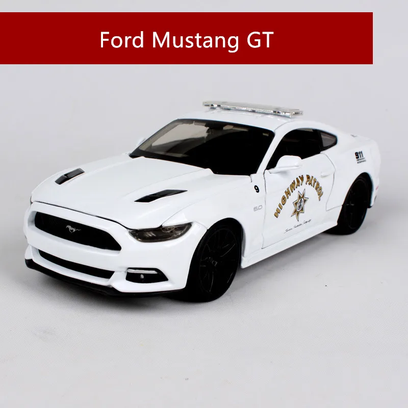 Maisto 1:24 Ford Mustang сплав модель автомобиля литье под давлением модель автомобиля моделирование автомобиля украшение коллекция Подарочная игрушка - Цвет: GT