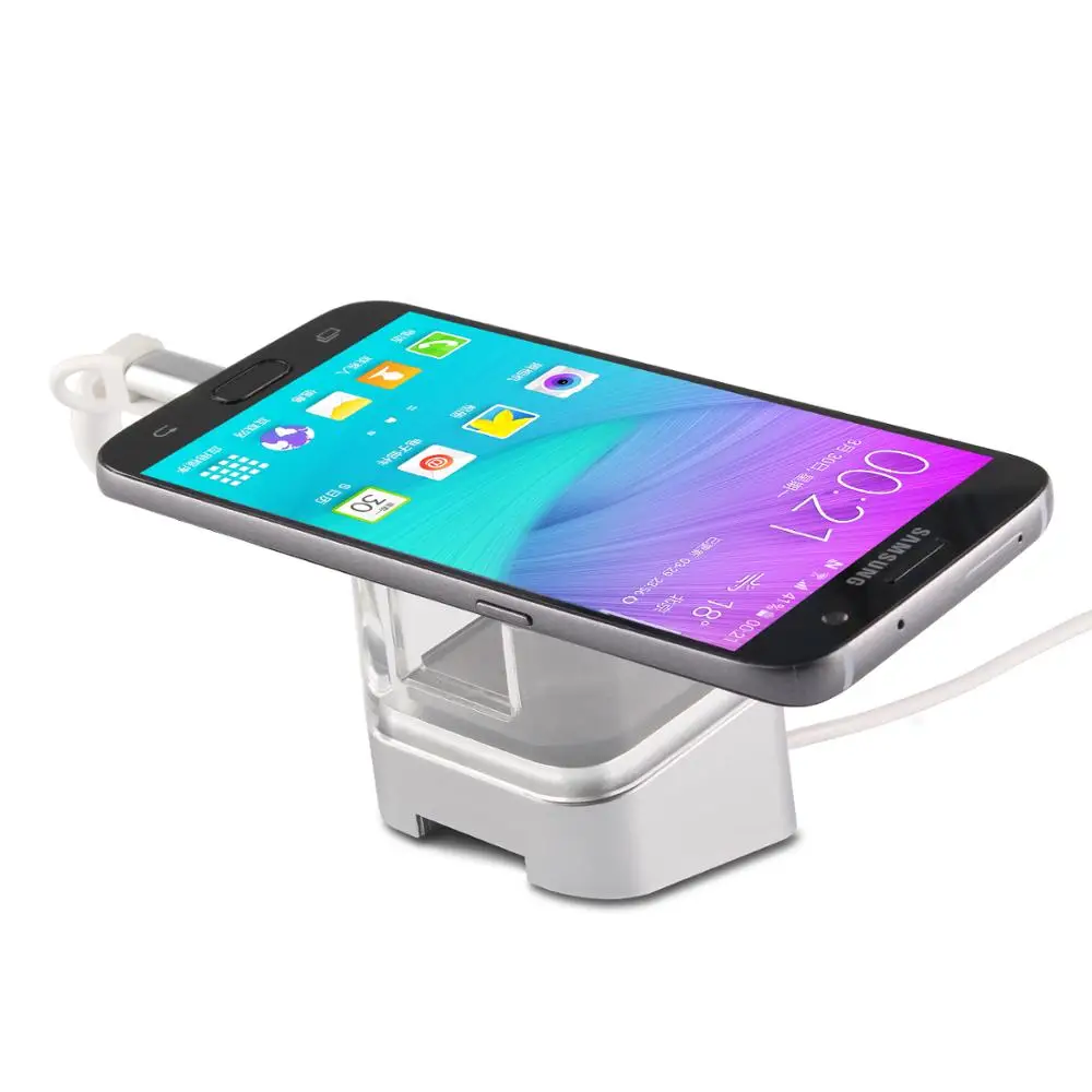 

5 set/lot Acrylic cell phone anti-theft device alarm display holder stand