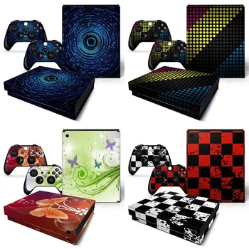 

Full Cover Skin Sticker Decal For Microsoft Xbox One X Console and 2 Controllers For Xbox One X Skins Sticker Vinyl Protector