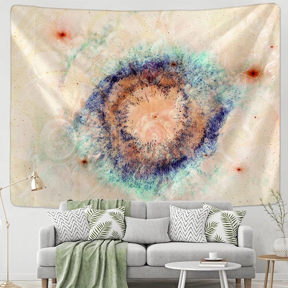 Tapestry Decor Galaxy Universe Space Tapestry Stars Wall Hanging Hippie Retro Home Decor Yoga Beach Mat Tapiz Witchcraft Wall Cloth Tapestries