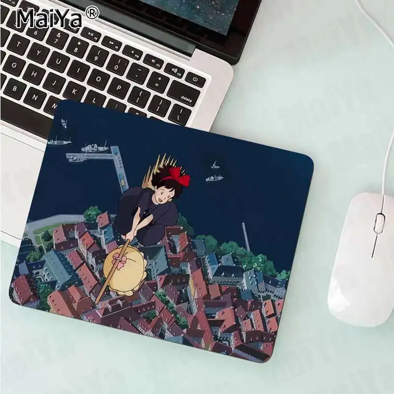 No Lock Edge18x22cm MaiYa Kiki Serv высокоскоростной коврик для мыши резиновый компьютерный игровой коврик для мыши - Цвет: No Lock Edge18x22cm