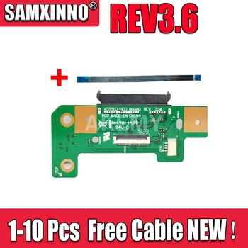 

1-10 pcs For Asus X555L X555LD Laptop HDD Hard Disk Drive Board X555LD REV:3.6 100% Tested Fast Ship Free Cable