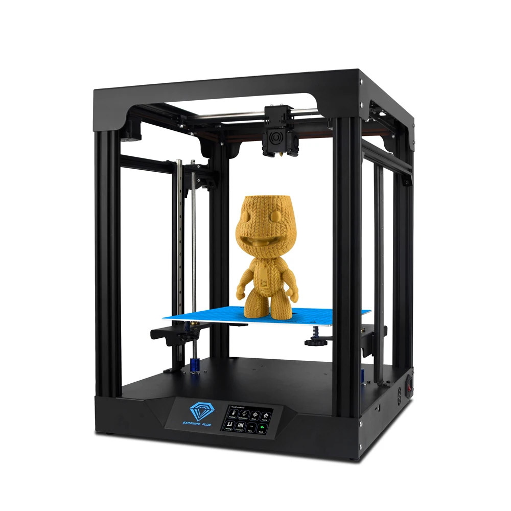 3D принтер с двумя деревьями Sapphire Plus 300x300 мм BMG экструдер Corexy FDM алюминиевый профиль