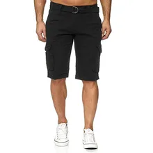 Летние мужские карго шорты мешковатые мульти карман Военная молния повседневные короткие плюс размер 44 Бриджи мужские тактические шорты брюки