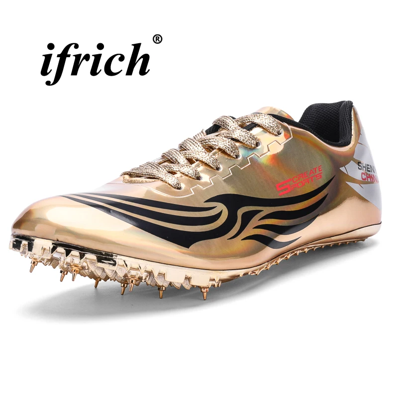 gold track spikes