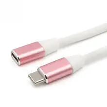 USB 3.1 Male to Female Type C Data Cables Extension Cable Extending Wire Extender Cord Connector Type C USB Extension Data Cable 1m 2m usb c usb 3 1 type c male to female extension data cable usb type c for laptop