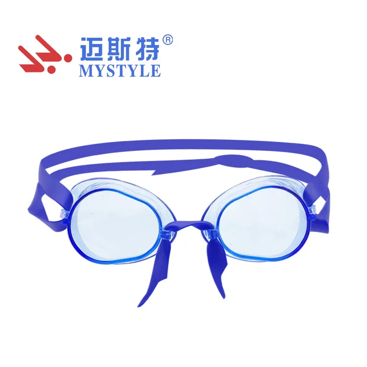 

Profession Game Swimming Training Mirror Non-Lens Circle Simple Adjustable Nose Bridge Anti-fog Waterproof UV-Protection Swimmin