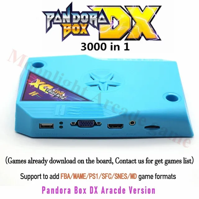 Новое поступление оригинальная 3A игра Pandora DX 3000 в 1 настольная классический