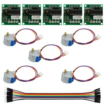 

5Pcs 5V Stepper Motor with ULN2003 Speed Motor Driver Controller Board Cable Kit