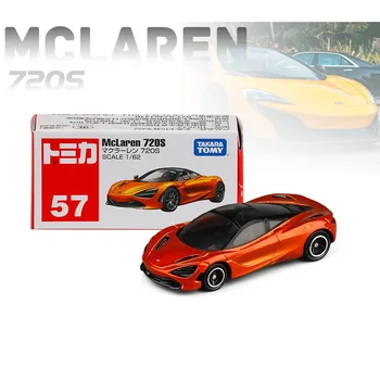 

TAKARA TOMY Tomica 1:62 Mclaren 720S #57 White Orange Die-cast Model Car Toy Car boys toys