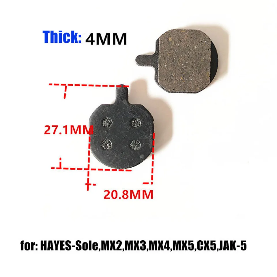 Замена велосипедных керамических колодки тормозного диска совместима с Hayes Stroker RYDE, Dyno Sport - Цвет: 14