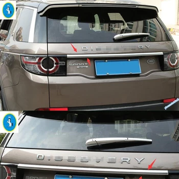 

Rear Trunk Lid Cover Tailgate Trim Hatch Back Door Boot Garnish Exterior Refit Kit For Land Rover Discovery Sport 2015 - 2019