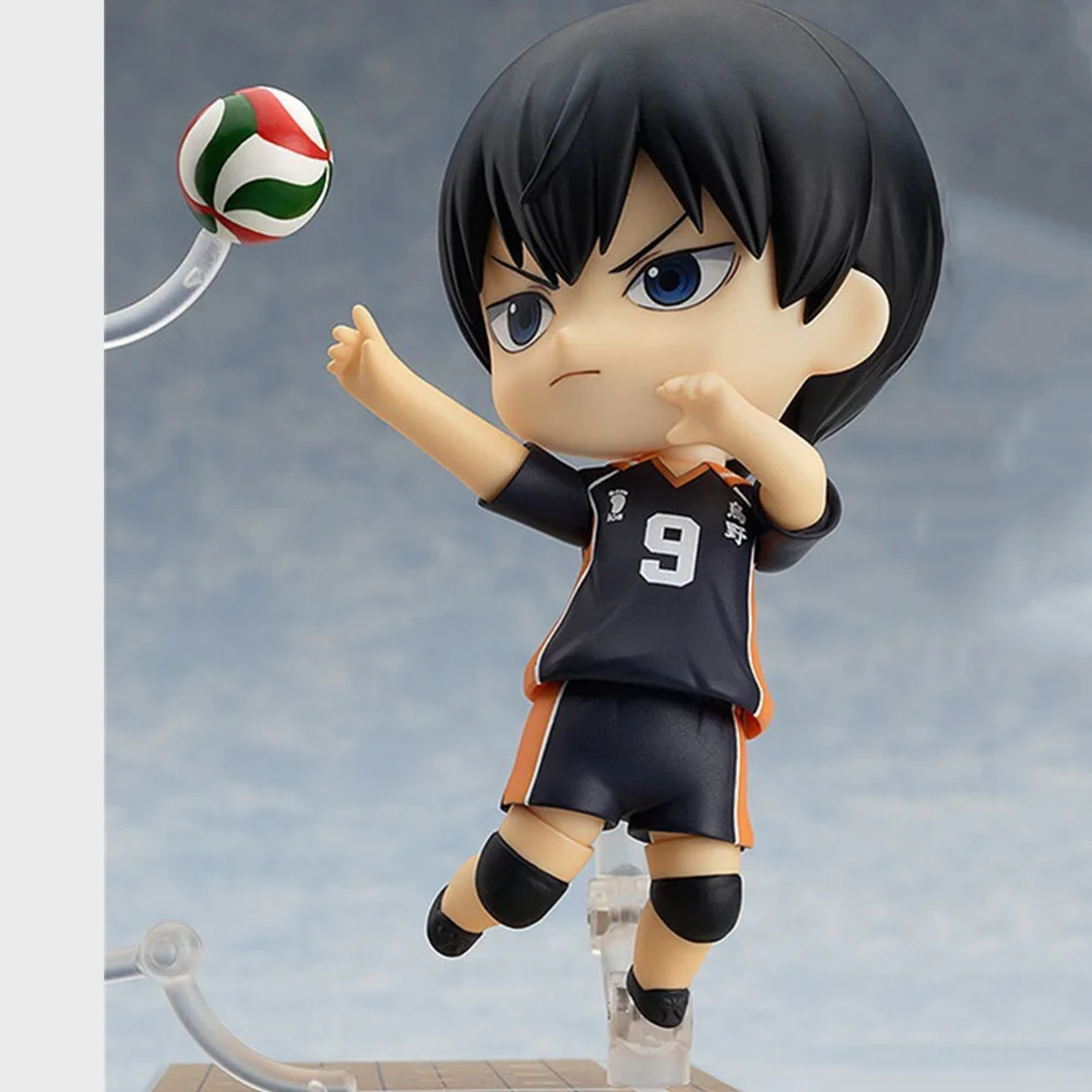 Haikyuu kageyama tobio#489 фигурка фигурки номер 10 Аниме Nendoroid фигурка Хината Syouyou милые игрушки для детей спортивная модель куклы