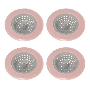 

4Pcs Kitchen Water Fliter Sink Garbage Filter Practial Floor Drain Filter Screen Kitchen Drain Strainer