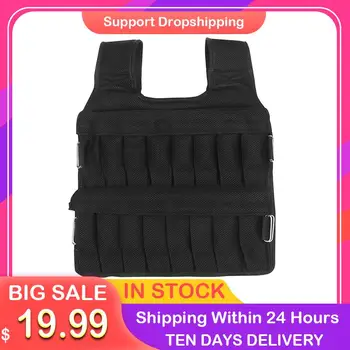 

Fitness Weighted Vest Sports Body-building Vest Running Exercise Training Waistcoat Weight-bearing Gear Without Weighted Plate