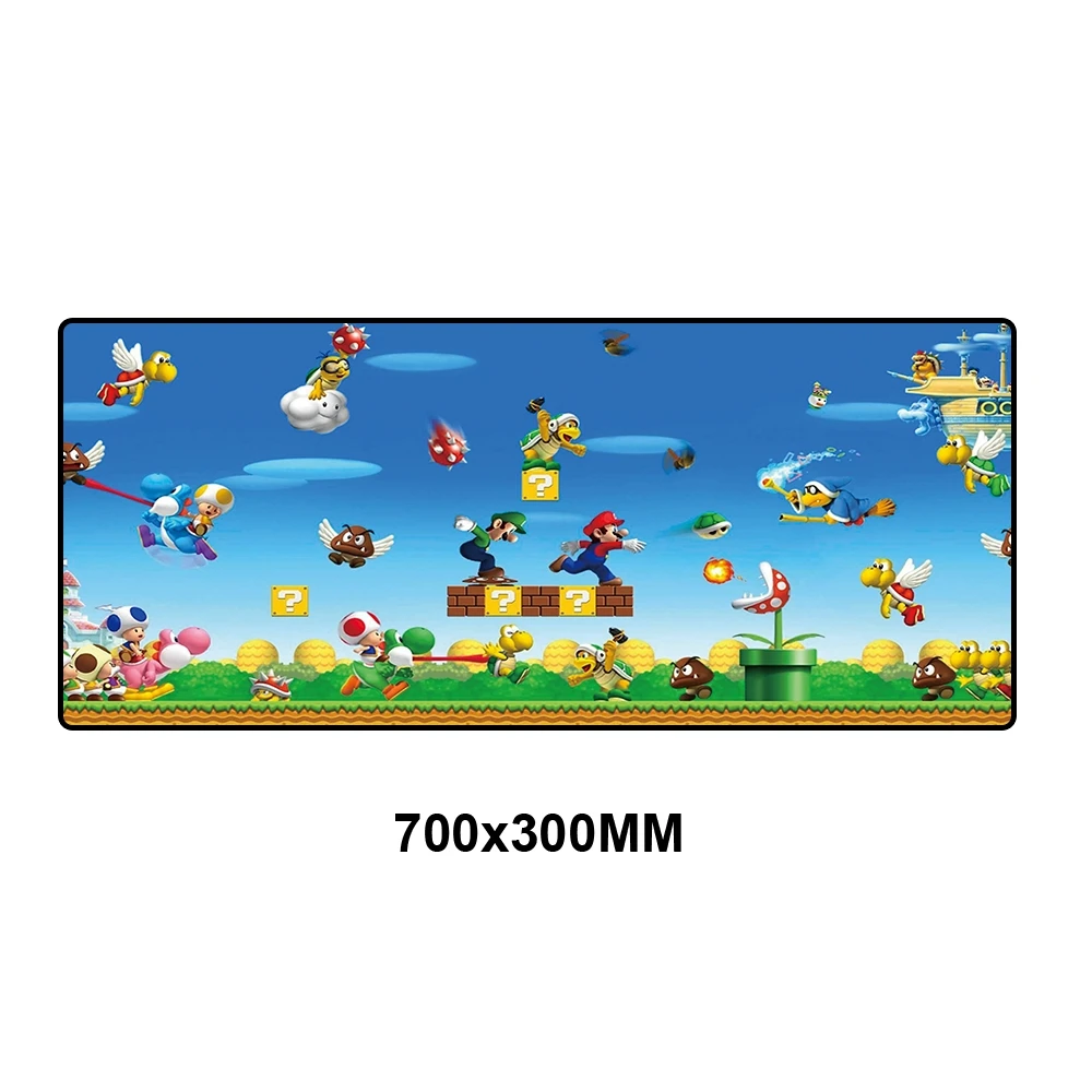 MLA-002 Mario Коврик Для Мыши Компьютерный Коврик Для Мыши для ПК рождественские подарки игровой коврик для мыши Kekyboard геймер для Мыши игровые коврики Настольный коврик для мыши для ноутбука - Цвет: MLA-002