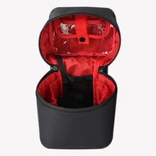 Мужская и женская косметичка на молнии, нейлоновая косметичка, косметичка, косметичка для макияжа, органайзер для туалетных принадлежностей, набор для хранения, дорожная сумка для стирки, черный и R