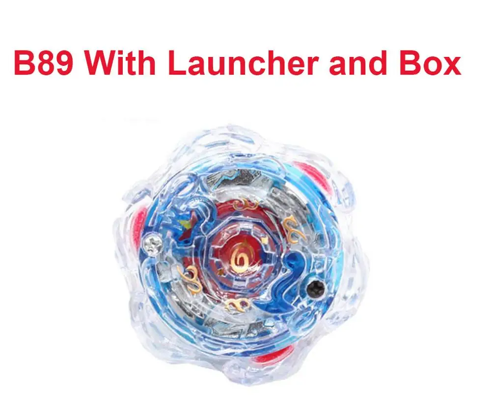 Beyblade Burst игрушки B-140 B-139 пусковая установка и коробка Bables Металл Fusion спиннинг Bey Blade лезвия GoShoot комбо игрушка Bayblade - Цвет: B89with box