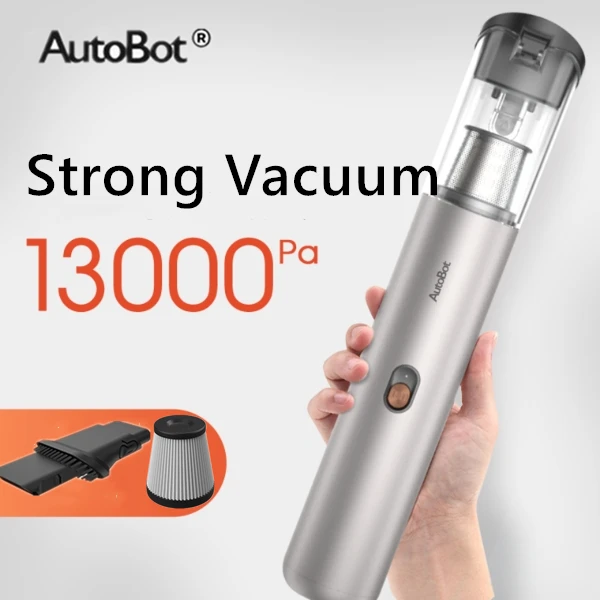 AutoBot VX портативный автомобильный пылесос беспроводной USB Перезаряжаемый