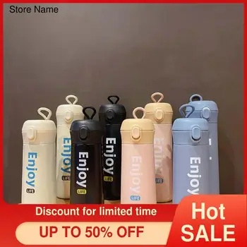 

Insulation Cup Children Bouncing Modern Simple Stainless Steel Student Children Warm-Keeping Water Cup