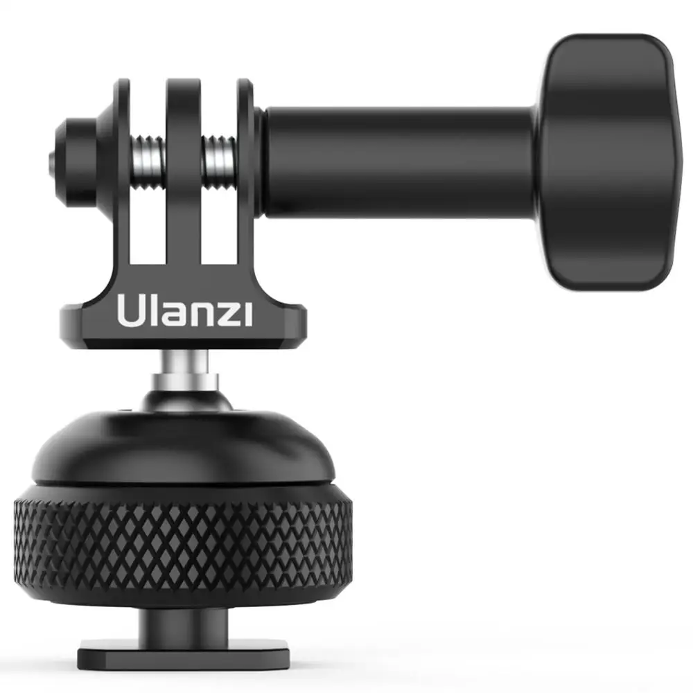 Ulanzi GP-6 Base Mount Cold Shoe 1/4 for GoPro 9/8/7 Universal Adapter Mount 360°