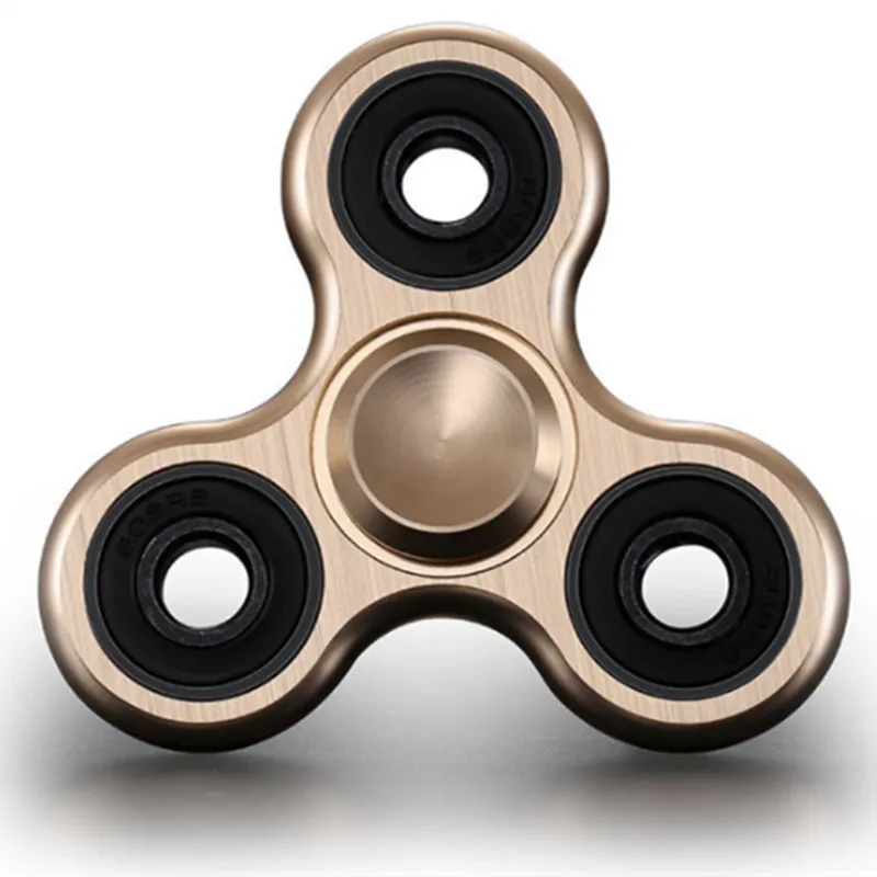 

Fingertips Gyro Spanning Top Triangle Colorful Toys Decompression Stress Hand spinners Child Gift