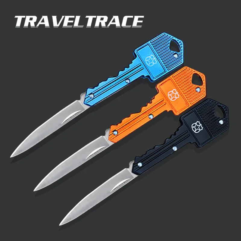 

Mini Folding Knife Key Chain Keychain Camping Multi Tool Outdoor Hidden Tactical Survival Knives EDC Fold Pocket Portable Small