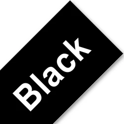 12mm Black on White Pattern Label Tape - 12mm (White on Black)