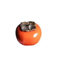 Керамические хурмы контейнеры для Чая Все желаемые маленькие Путешествия Портативный чай запечатанные банки чайная церемония аксессуары чайная посуда