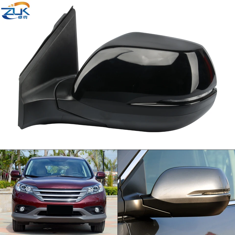 ZUK автомобильное внешнее зеркало заднего вида в сборе для HONDA CRV 2012 2013 2014 2015 RM1 RM2 RM4