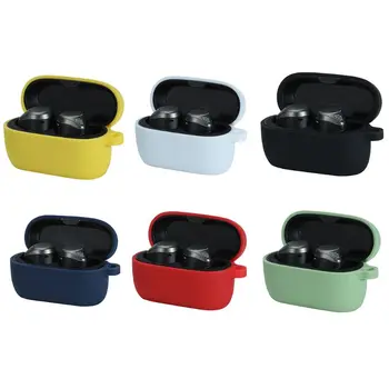 

Soft Silicone Earphone Case Shockproof Protective Cover Shell for Jabra Elite Active 75t Bluetooth Headset Accessories