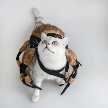 

Pet Cat Dog Simulation Spider Clothes Halloween Comfortable Skin-friendly for Holiday Party Role Playing