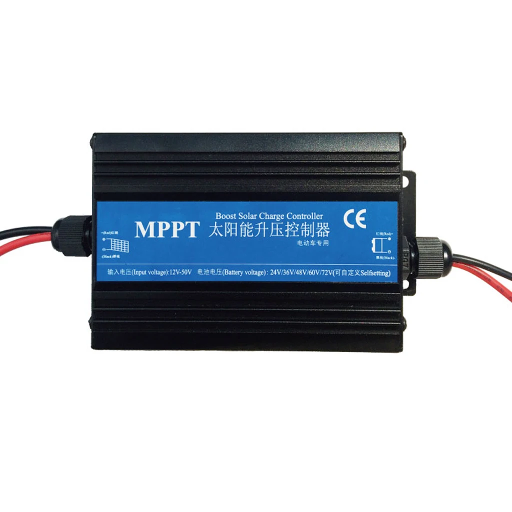MPPT Boost контроллер заряда на солнечной батарее 24/36/48/60/72 в 12 В 24 автоматическая