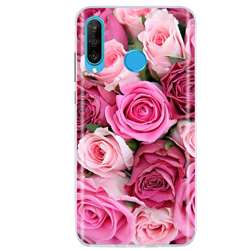 Case For Huawei P30 Lite Pro Case Tpu Cute Back Cover On For Fundas Huawei P30lite Case P 30 lite pro P30pro Soft Silicone Case phone flip cover