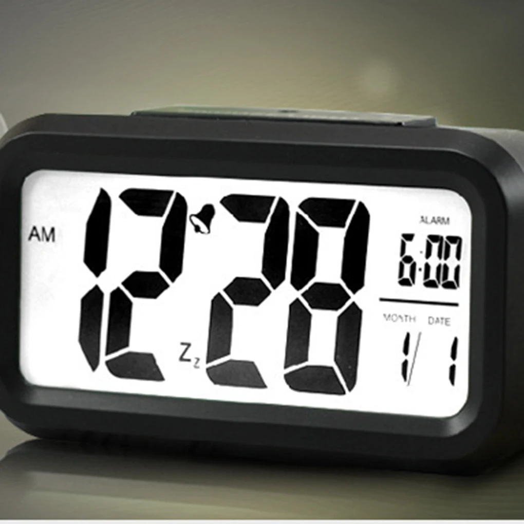Large LED Backlight Display Clock Digital Alarm Clock Electronic Clock Temperature For Home Office Travel Desktop Decor Clock Large LED Backlight Display Clock Digital Alarm Clock Electronic Clock Temperature For Home Office Travel Desktop Decor Clock