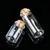 1PCS 5/10/20ml Wishing Bottle Glass Message Vials Jars with Lid Drifting Bottle Cork Stopper Mini Transparent Glass Bottle 4