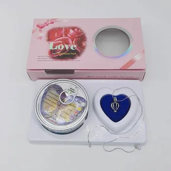 

Hot Valentine's Day 12 Zodiac Sign Pendant Necklace Gift Box Set DIY Natural Freshwater Aquaculture Pearl Necklace q