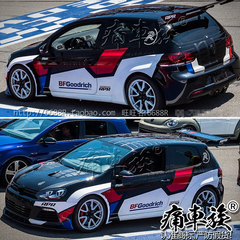 Автомобильная наклейка для Golf 6 7 внешняя декоративная тела Модифицированная