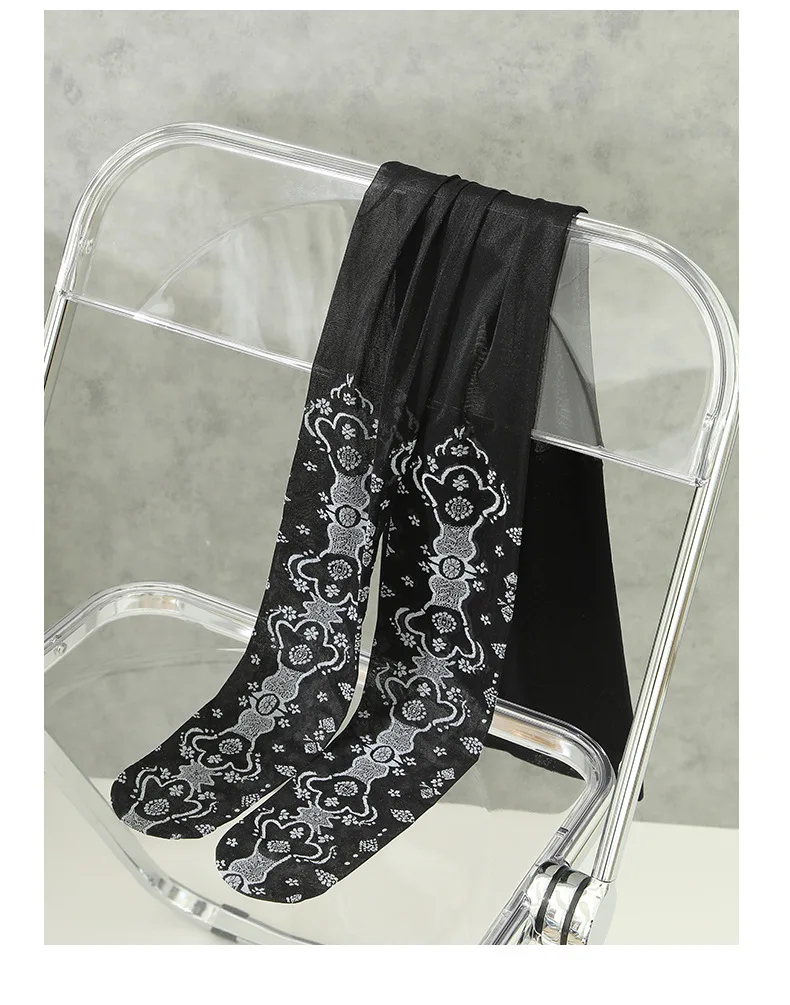 Bride Lace Stockings Lolita Hollowed Out Bottomed Thin Pantyhose Retro Floral Rattan White Stocking Hot Classic Tights