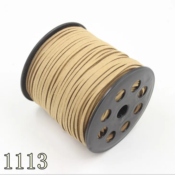 5 M Flat Faux Suede DIY Handmade Beading Bracelet Jewelry Making Thread String Rope Korean Leather Cord for Necklaces& Bracelet