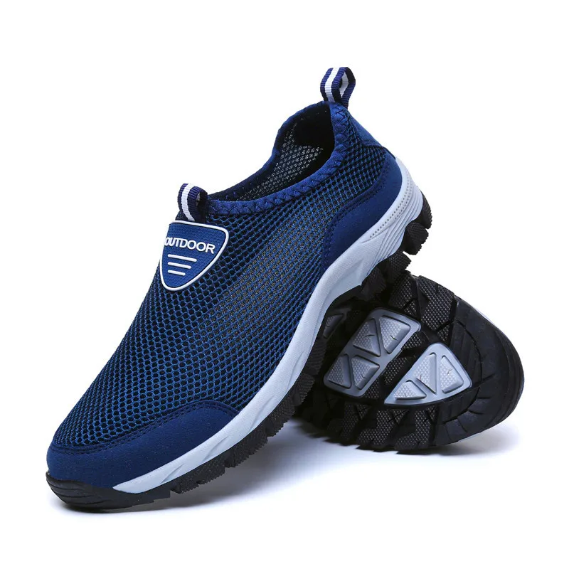 

Men's Casual Shoes Outdoor Leisure Shoes Mesh TPR Soles Breathable and Comfortable Sports Running Shoes Men's Fashion Sneakers