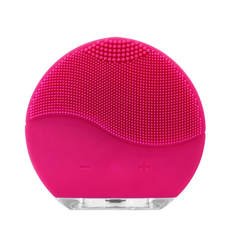 Electric Face Cleansing Brush Skin Care Machine Waterproof Silicone