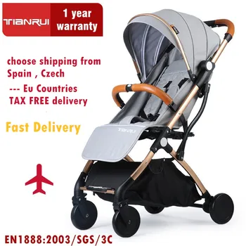 

Baby Stroller Trolley Car Trolley Folding Baby Carriage 2 in 1 Buggy Lightweight Pram Europe Stroller Original Pushchair Plane
