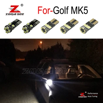 

16pcs LED interior reading lights bulb + LED Under mirror lamp kit for Golf 5 MK5 (2006-2009)
