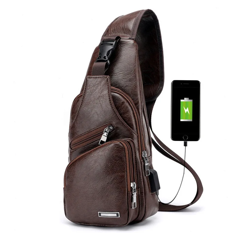 

2018 New Style Chest Pack Men Casual Korean-style Men's Bag Over-the-shoulder Bag Shoulder Bag Wallet Backpack Cross Border Fore